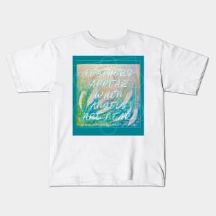 Angel Feathers Kids T-Shirt